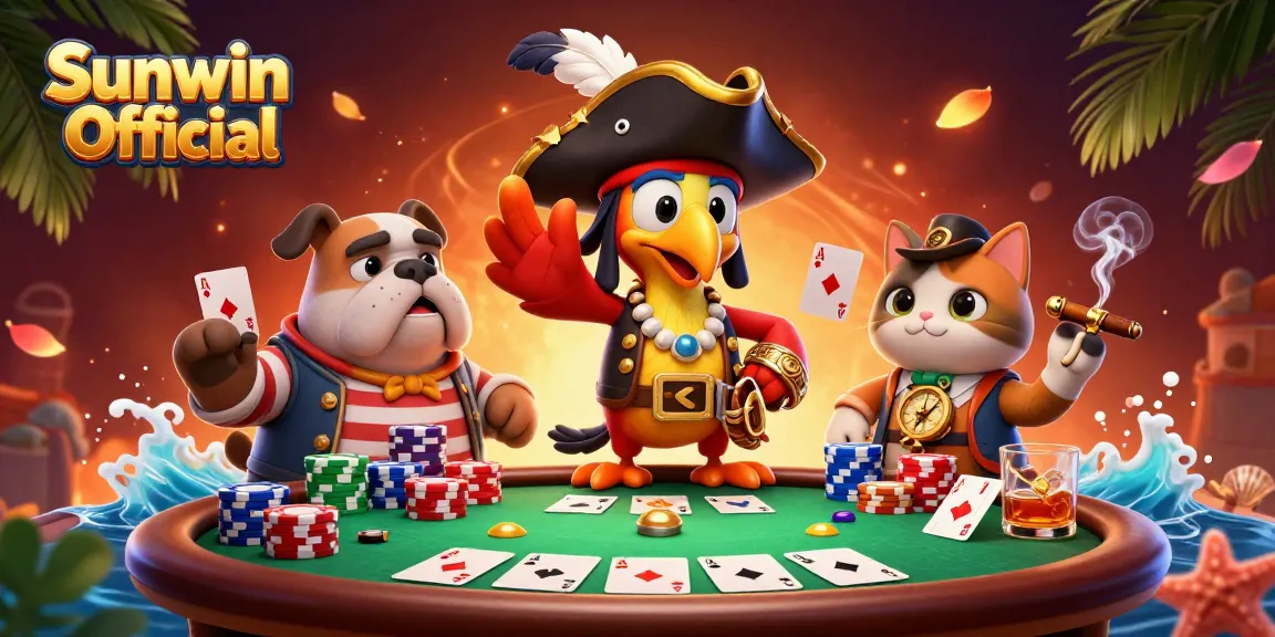 Experience thrilling poker action with Sunwin Official and exciting characters at the casino.